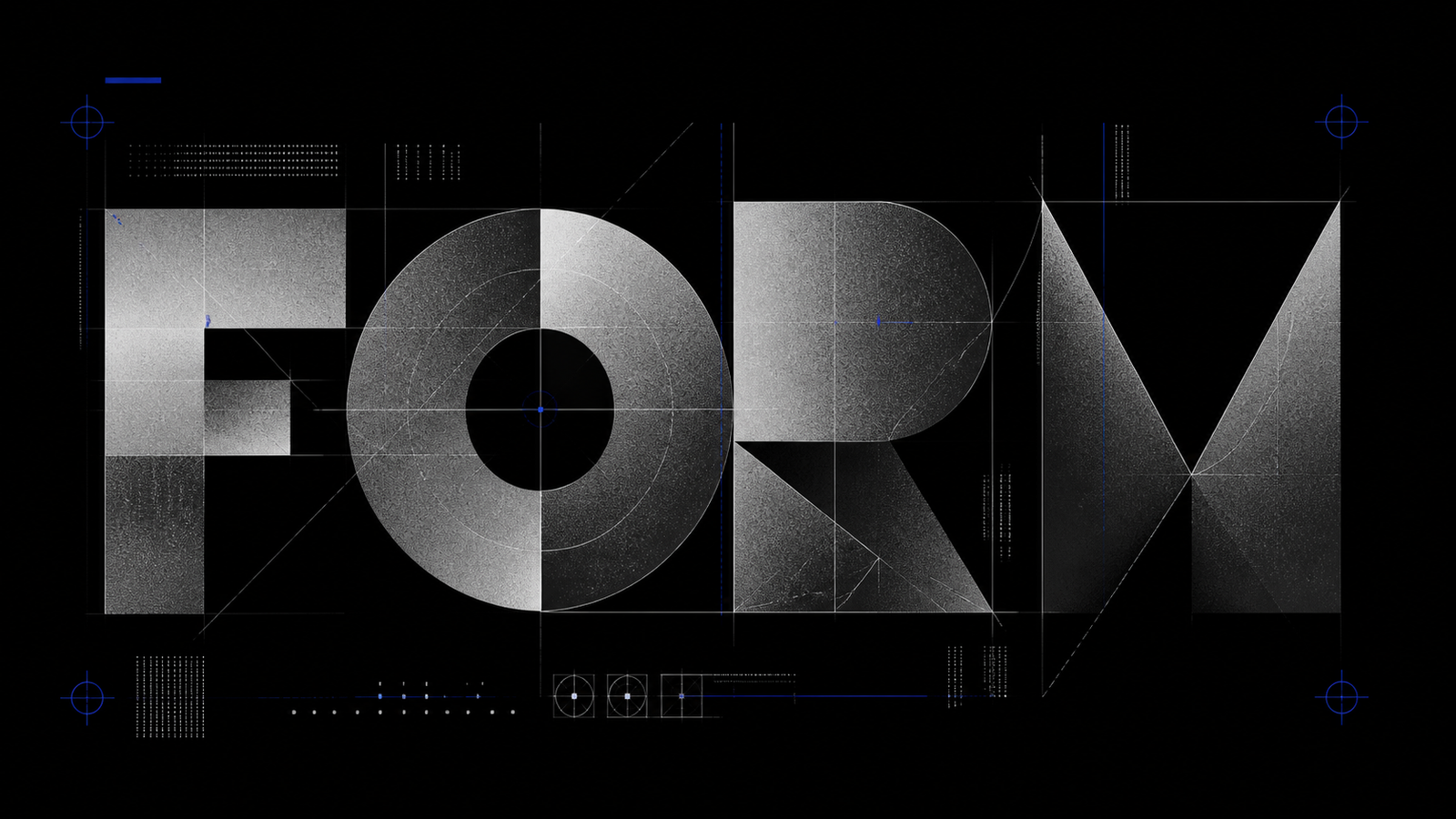 FORM experimental graphic design concept